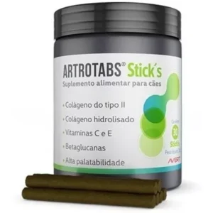 Artrotabs Sticks Para Cães Colágene Tipo Ii Avert