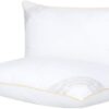 Buddemeyer Kit Travesseiro 50x70cm Toque de Pluma Algodão Branco 2 peças