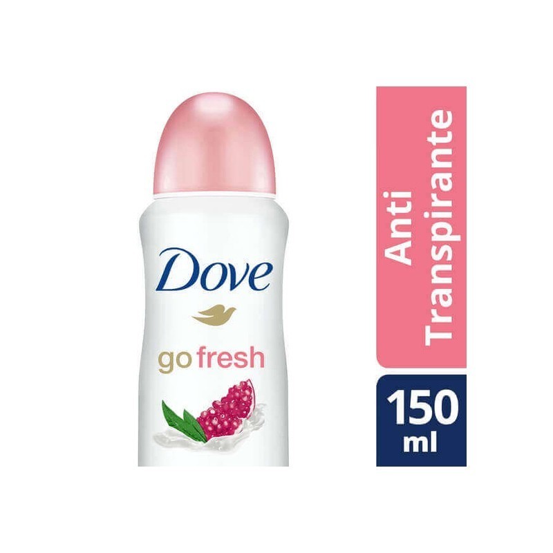 Desodorante Aerosol Antitranspirante Dove Go Fresh Romã 200mL dove