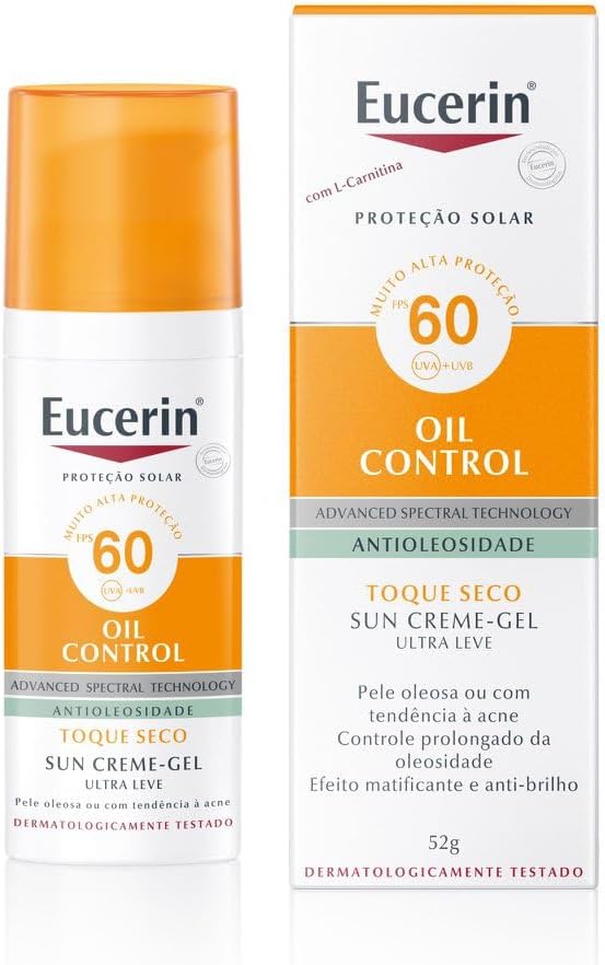 Eucerin Sun Oil Control FPS 60 Protetor Solar Facial 50ml
