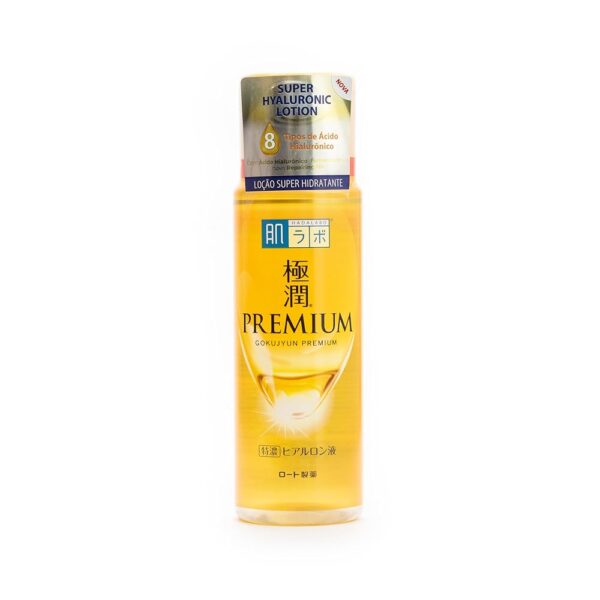 Hada Labo® Gokujyun Super Hyaluronic Lotion - Loção Hidratante facial com 8 tipos de Ácido Hialurônico e ingredientes de luxo - Hidratação e reparação profunda
