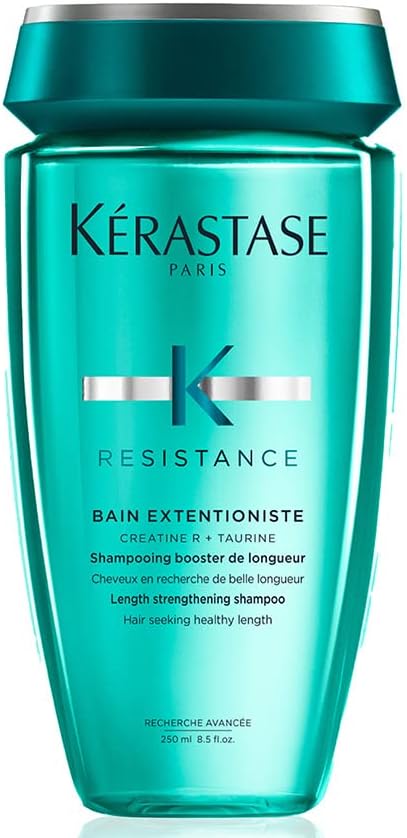 Kérastase Shampoo Resistance Bain Extentioniste, Cabelos danificados ou quebradiços, Reconstrução, Vita-ciment, Sève de Réssurrection, 250 ml