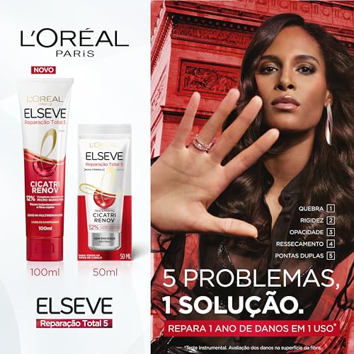 Leave-In L'Oréal Paris Elseve Reparação Total 5 Cicatri Renov 100ml