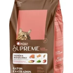 Ração Gatos Adultos Castrados Quatree Supreme 10kg