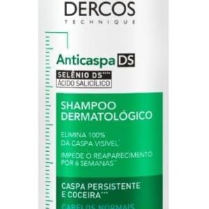 Vichy, Dercos Shampoo Anticaspa para Cabelos Normais a Oleosos, 300ml