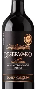 Santa Carolina Cabernet Sauvignon Merlot vinho tinto chileno 750ml