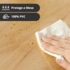 Toalha Mesa Plastico Transparente Pvc 1,00x1,40-0,15mm