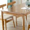 Toalha Mesa Plastico Transparente Pvc 1,00x1,40-0,15mm