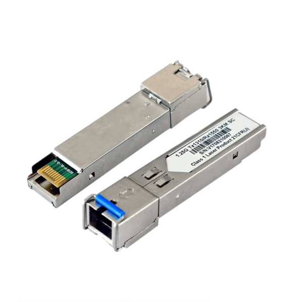 KIT GBIC Lc 3KM BIDI TX1310-RX1550+TX1550-RX13... - produto entregue pela Sintec.info
