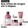 L'Oréal Professionnel Máscara de Tratamento Pro Longer, Reduz a Quebra e a Aparência de Pontas Duplas, Adiciona Suavidade e Brilho, Para Cabelos Finos e com Afinamento, 250g