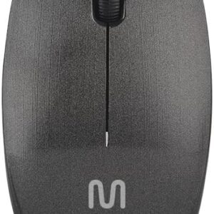 Mouse Sem Fio Standard Conexão Usb 1200dpi 3 Botões Design Ergonômico Preto - MO251