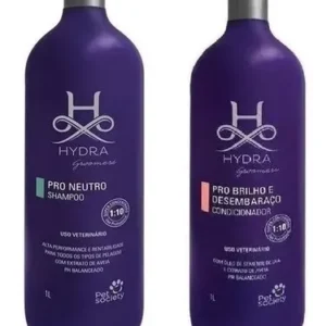 Shampoo Neutro 1l + Condicionador Brilho E Desembaraço 1l