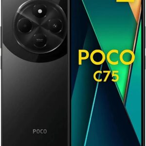 Smartphone Xiaomi Poco C75 NFC Black (Preto) 8GB RAM 256GB ROM [2410FPCC5G]