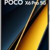 Smartphone Xiaomi POCO X6 Pro 5G 12GB+512GB NFC Dimensity 8300-Ultra 64MP câmera tripla 67W 120Hz AMOLED (Preto)