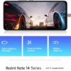 Smartphone Xiaomi Redmi Note 14 5G NFC Midnight Black (Preto) 8GB RAM 256GB ROM