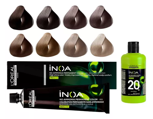 Coloração Inoa 6.0 Louro Escuro Profundo + Ox 20 | L'oréal