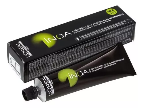 Coloração Inoa L'oréal Professionnel Escola Sua Cor - 60g Tom 7,34 - Louro Dourado Acobreado