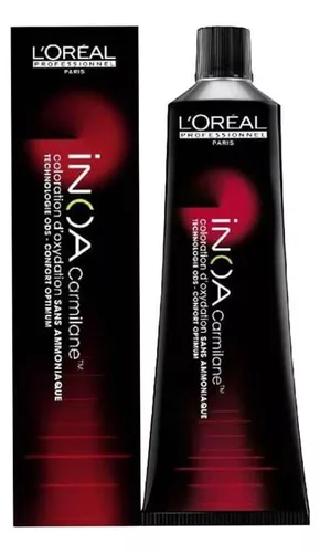 Coloração Loreal Inoa 5,62 - Castanho Claro Vermelho Irisado