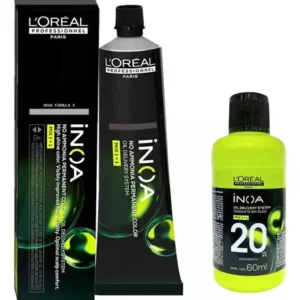 Kit Loreal Inoa Tinta Escolher A Cor + Ox 20vol 60ml