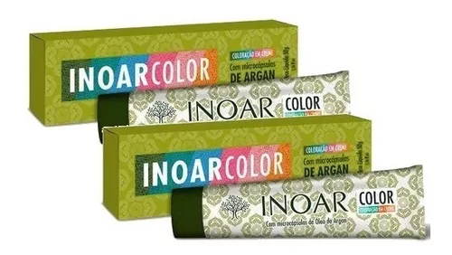 Kit Tintura Inoar 9.89 Louro Muito Claro Pérola