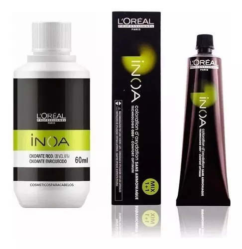 Tinta Coloração Inoa Loreal 8.1 Louro Claro Cinza
