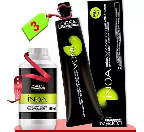Tinta Inoa Loreal Tintura Sem Amonia Coloração Sem Cheiro