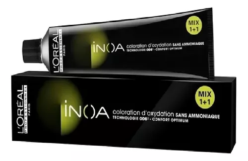 Tintura L'Oréal Inoa Inoa tom louro claríssimo acinzentado para cabelo