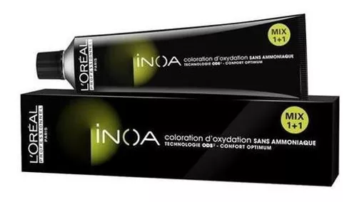 Tintura L'Oréal Inoa tom 8.1 louro claro acizentado para cabelo