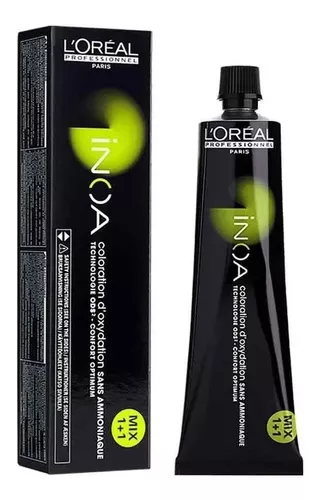 Tintura L'Oréal Inoa tom louro escuro irisado dourado para cabelo