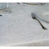 Toalha De Mesa Térmica Pvc Impermeável Branca S 1,40 X 2,00m